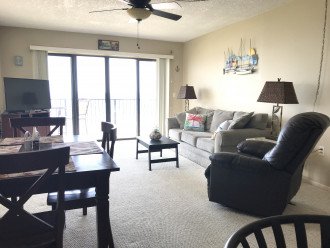 Family room from kitchen.