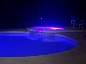 Color changing pool lights