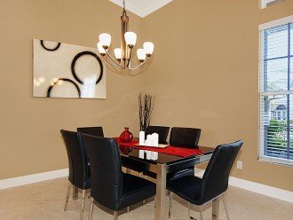 dining area of the holiday home in Cape Coral, FL