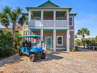 Upscale Luxury Home- Private Pool- Free 6 Seat Golf Cart! 2 Minutes to Beach! #1