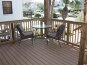Huge Deck off Primary Suite. Stairs to ground floor not shown.