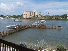 Direct waterfront, waterviews off private balcony, updated, with boat slip
