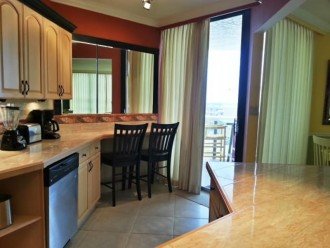 Large Kitchen has patio access & everything for Gourmet Cooking