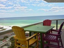 Gulf Front End Unit Million $ Views of the Entire Coastline Bch Srv Included!