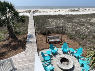 Gulf Front!Private Boardwalk!Fire Pit!Screen Porch!Sundeck!Beach Equipment! #3