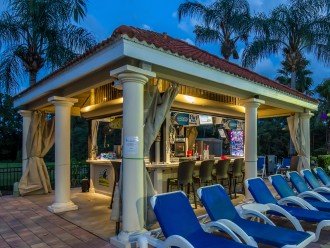 Tiki Bar at the Clubhouse Pool