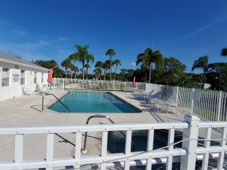 Park Swimming Pool Outside Clubhouse