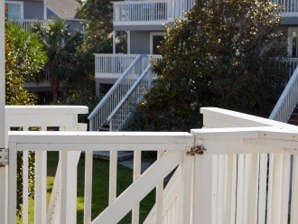 Back deck has gate for little ones and your pup(s).
