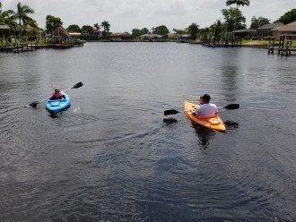 Kayak down the canal