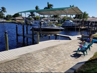 Sun Patio and Boat Dock