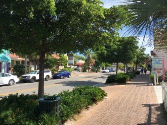 Siesta Village - lots of shopping, dining and entertainment, 10 min walk