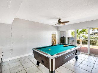 Den with Pool Table