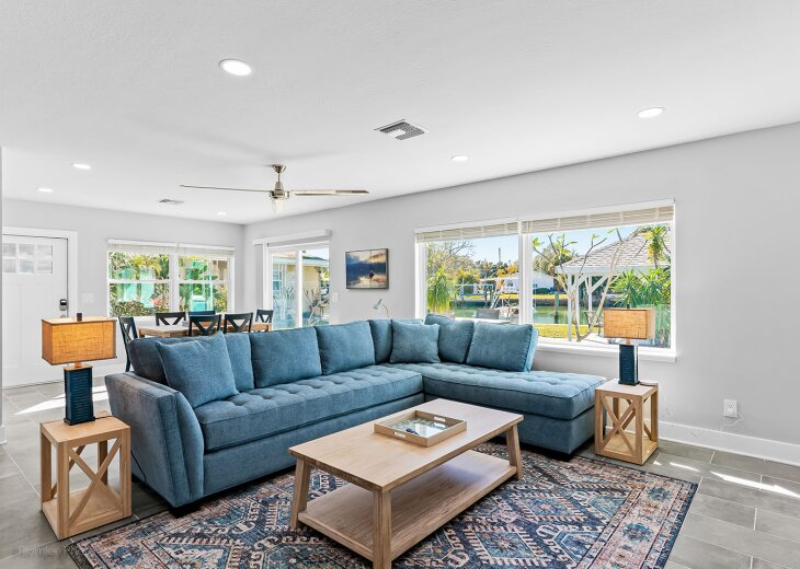 Spacious living area