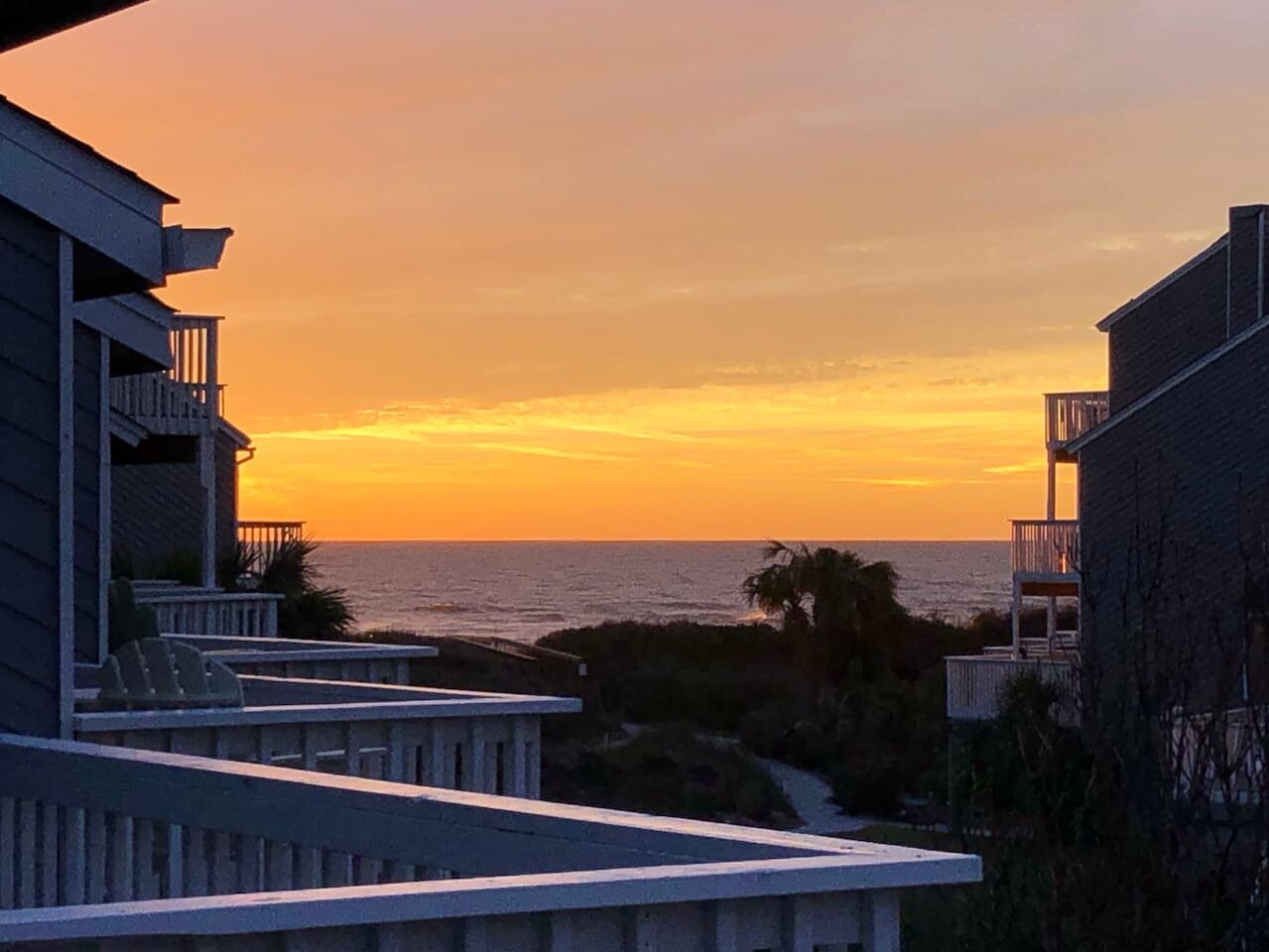 Catch the sunset views from your deck every single evening.