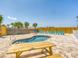 BRAND NEW 6 Bedroom, 6 Bath Gulf View Home w/ Private Pool/Pet Friendly too! #32