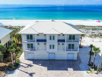 Brand New Gulf Front Luxury Estate with Private Pool & Rooftop Deck!