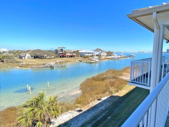 Breath-taking views of Sabine Bay from this beautifully decorated townhome! #27