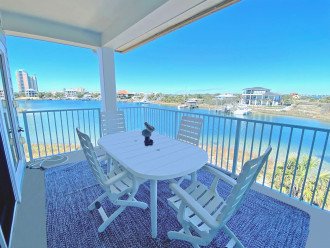 Breath-taking views of Sabine Bay from this beautifully decorated townhome! #25