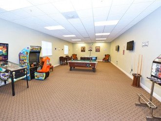 Clubhouse game room.