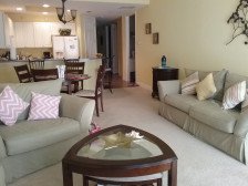 Stunning 3 bedroom and 2 bathroom unit with waterside Lanai at PALMETTO COVE