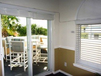 patio doors from Great Room to balcony with ocean view