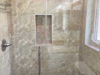 New Large walk-in shower