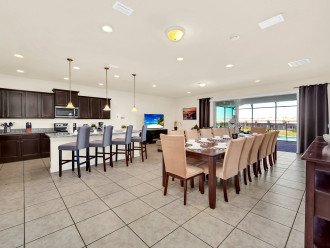 Dining and Kitchen area