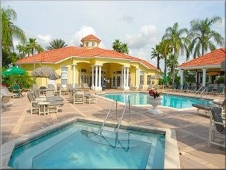 Nice 7 BR/5 BA Luxury Villa with POOL/SPA,Wi-Fi,LCD TVs, BBQ,3 miles to Disney #1