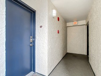 Entry with Elevator and stairs close by