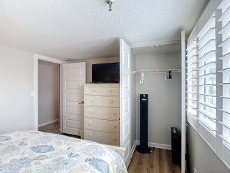 Bedroom 3 with flat screen TV