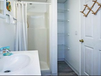 Cabana shower/bathroom