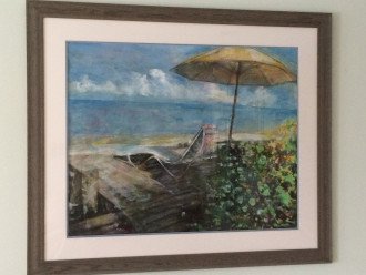 CKBH Deck and beach Watercolor