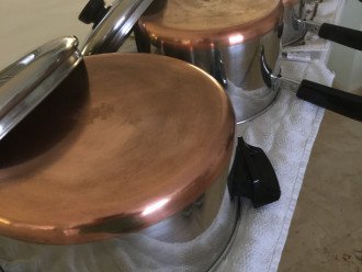 SS n Copper Cookware