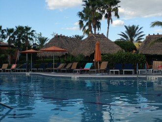 The Paseo pool complex includes a separate lap pool