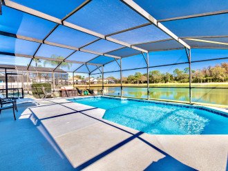 Fully covered private pool, plenty of deck space on which to enjoy the sunshine