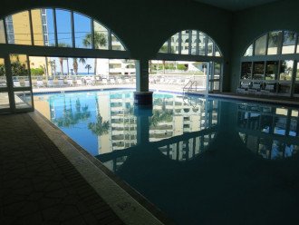 Indoor/outdoor heated pool