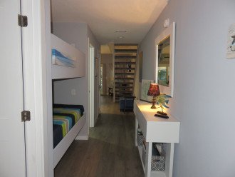 Entry with bunk beds