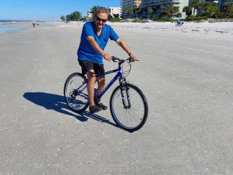 Free bicycle rentals available during your stay