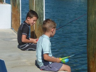 Fishing from Dock