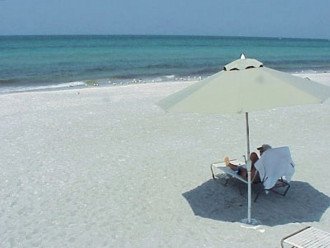 Relax on the Beach in a Comfortable Lounge Chair