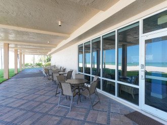 Shaded Gulf Side Patio! Great for reading, dining or just enjoying the Sunset!