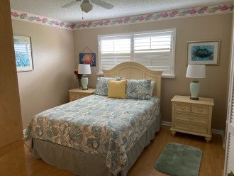 Large Guest Bedroom with Queen Bed, TV and DVD Player