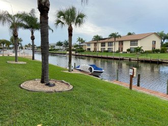 Beautiful wide canal for Kayaking, Canoeing, boating, or Fishing off the dock!