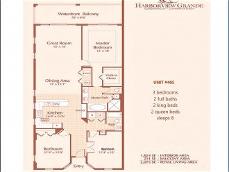 HG 405 Floor Plan