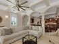 Beautiful 1st Floor Open Living Space with Arch Ways Leading to Dining/Kitchen!
