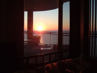 Watch the sunrise from your master bed