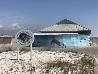 Navarre Beach Sea Turtle Conservation Center & Marine Park is 1/2 mile away