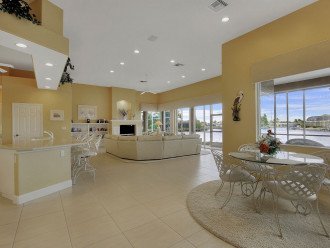 Kitchen, Breakfast Nook and Family Room all overlooking the water, great sunsets