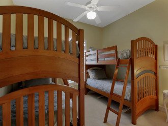 4th Bedroom - 4 Adult Size Bunk Beds