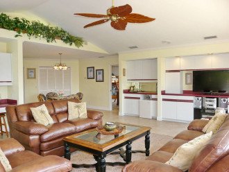 ~ Spacious Waterfront 4 Bedroom with Large Heated SW Facing Pool ~ #12